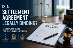 Is a settlement agreement legally binding