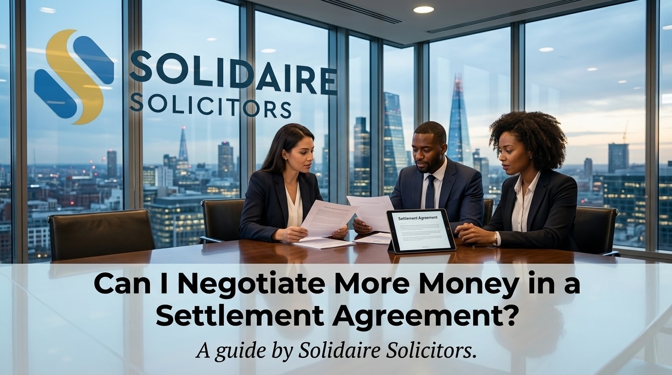 Can I Negotiate More Money in a Settlement Agreement